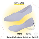 Shallow Loafer Non-Slip Heel Socks